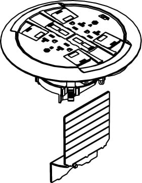 FLR BX ACTIVATION W/ALUMI FLANGE