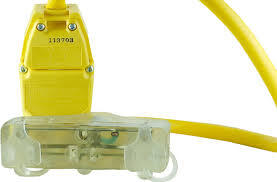 2 FT 120V/15A YEL 12/3 CABLE GFCI LIGHTED TRI CORD