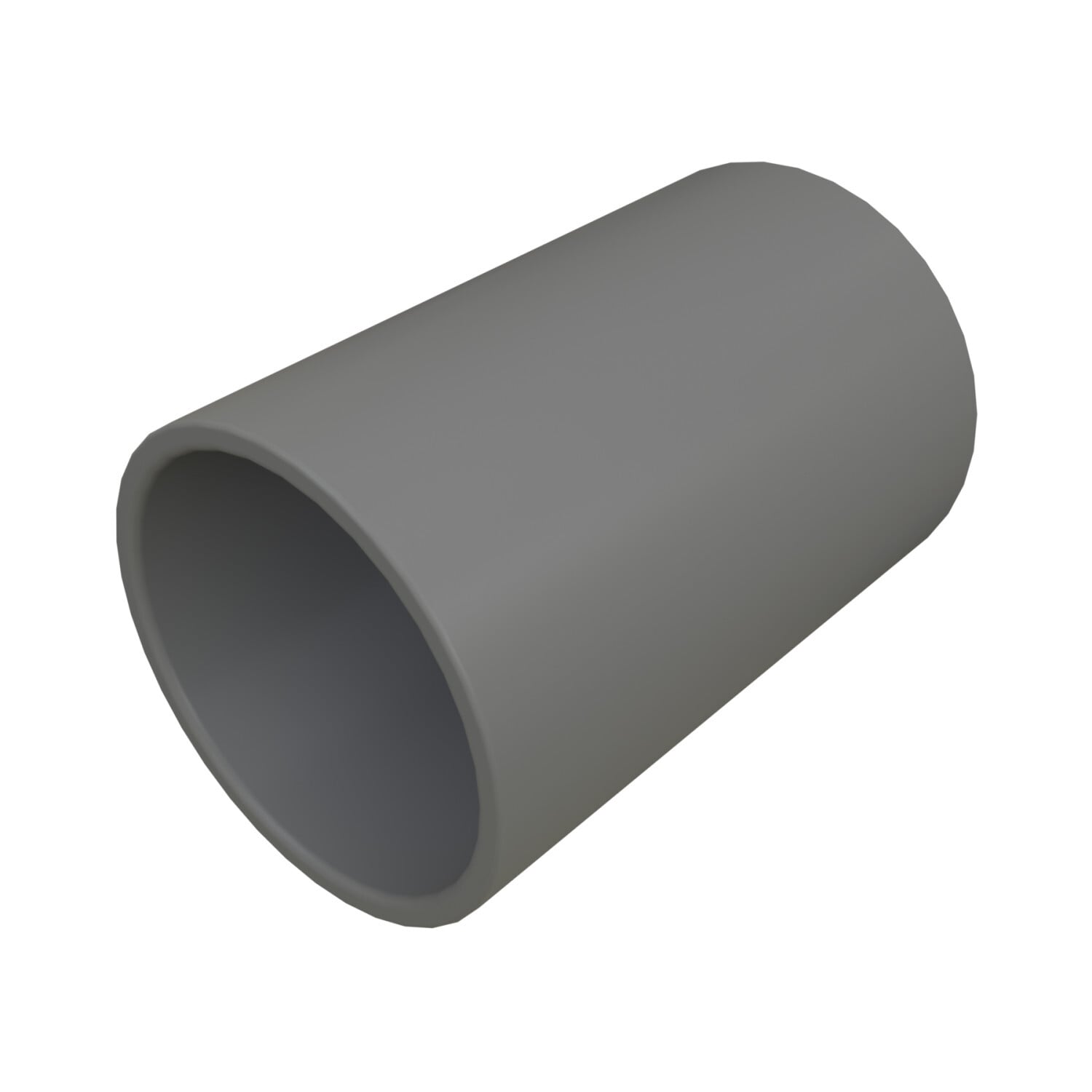 4 in PVC Repair Sleeve Coupling, Slip, Fabricated, 8 Inches Long