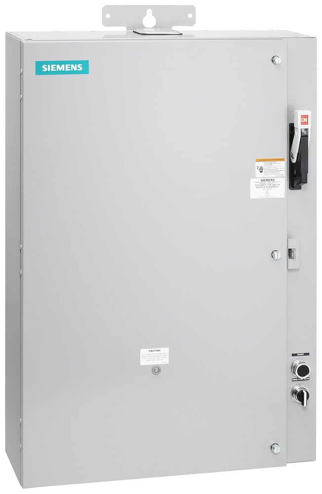 Pump control panel, Size 4, H2 Solid-state overload relay, OLR amp range 50-200A, 110-120/220-240VAC 60Hz coil, Standard type contactor, 200A fusible disconnect, 200A/600V fuse clip, HOA Sel Sw. ( ) ( ( & ) ( ) ) Start P.B., Enclosure NEMAtype 3/3R, Weather proof outdoor use