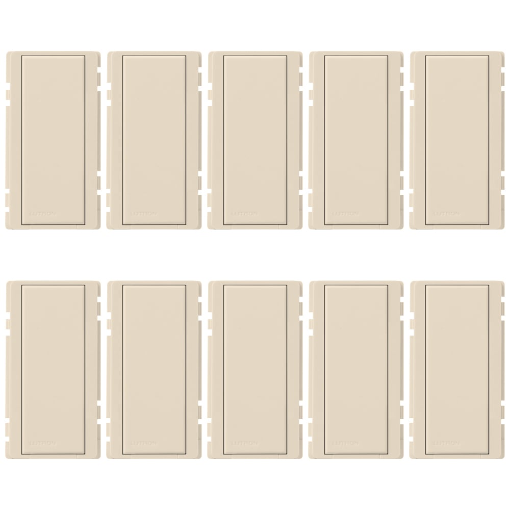 RadioRA 2 Replacement Button Kit for Companion Switches, 10-pack in light almond