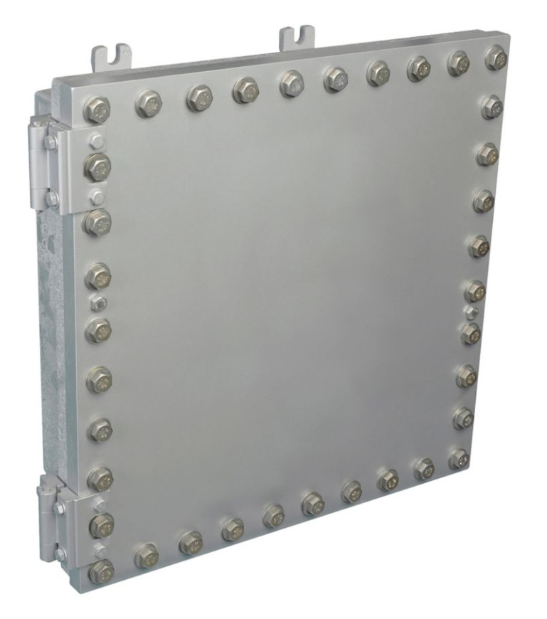 EJB161608 Style C Explosionproof Junction Box, 21-3/16 in W x 10-7/8 in D, NEMA 3/4/7/9 NEMA Rating, Copper-Free Aluminum