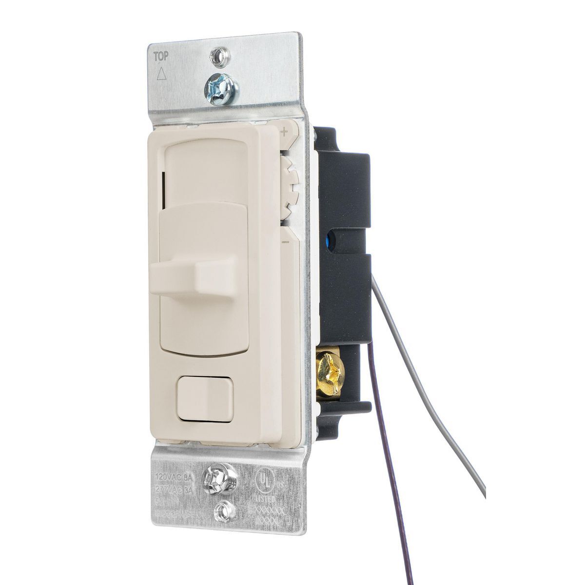 Take control of the lighting ambiance in your home while reducing your energy footprint by combining our Low Voltage Slide Dimmer Switch with efficient LED light lamps. Designed to work with a range of ballasted LED lamps for Residential and Light Commercial usage. Customize the feel and comfort of your lighting with Hubbell's Residential Dimmers.