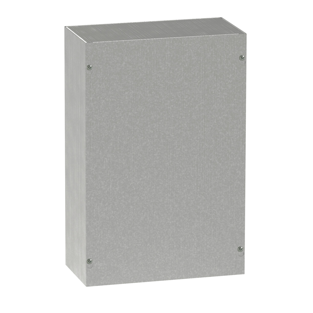 Screw-Cover Enclosure Type 1 no Knockouts, 18x18x8, Galvanized, Steel