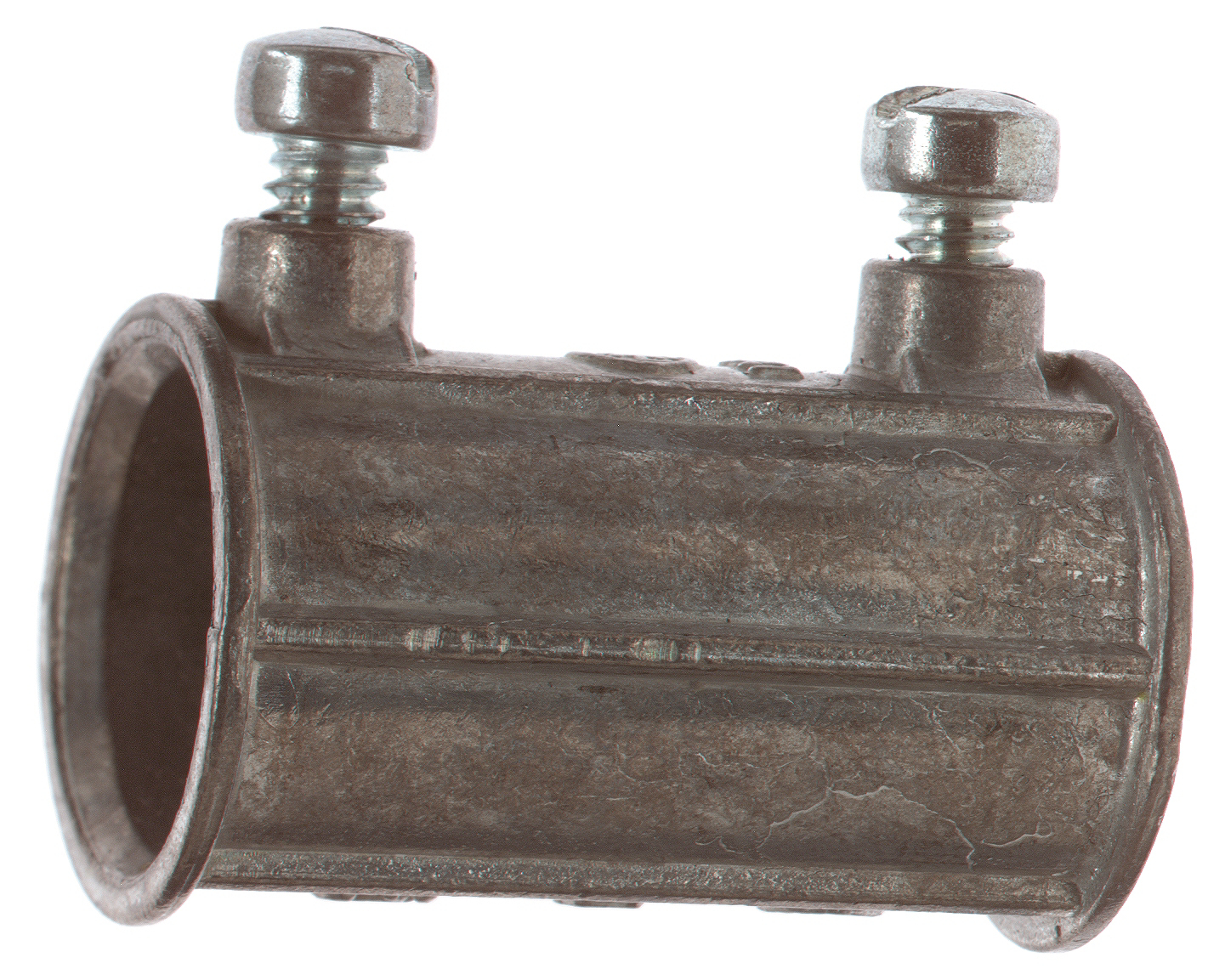 Coupling, Set Screw, Conduit Size 2 Inches, Length 3-13/32 Inches, Width 2-1/2 Inches, Die Cast Zinc