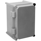 Non-metallic Himeline HS series enclosure with opaque screw-on cover, 7 Inches x 11 Inches x 7 Inches