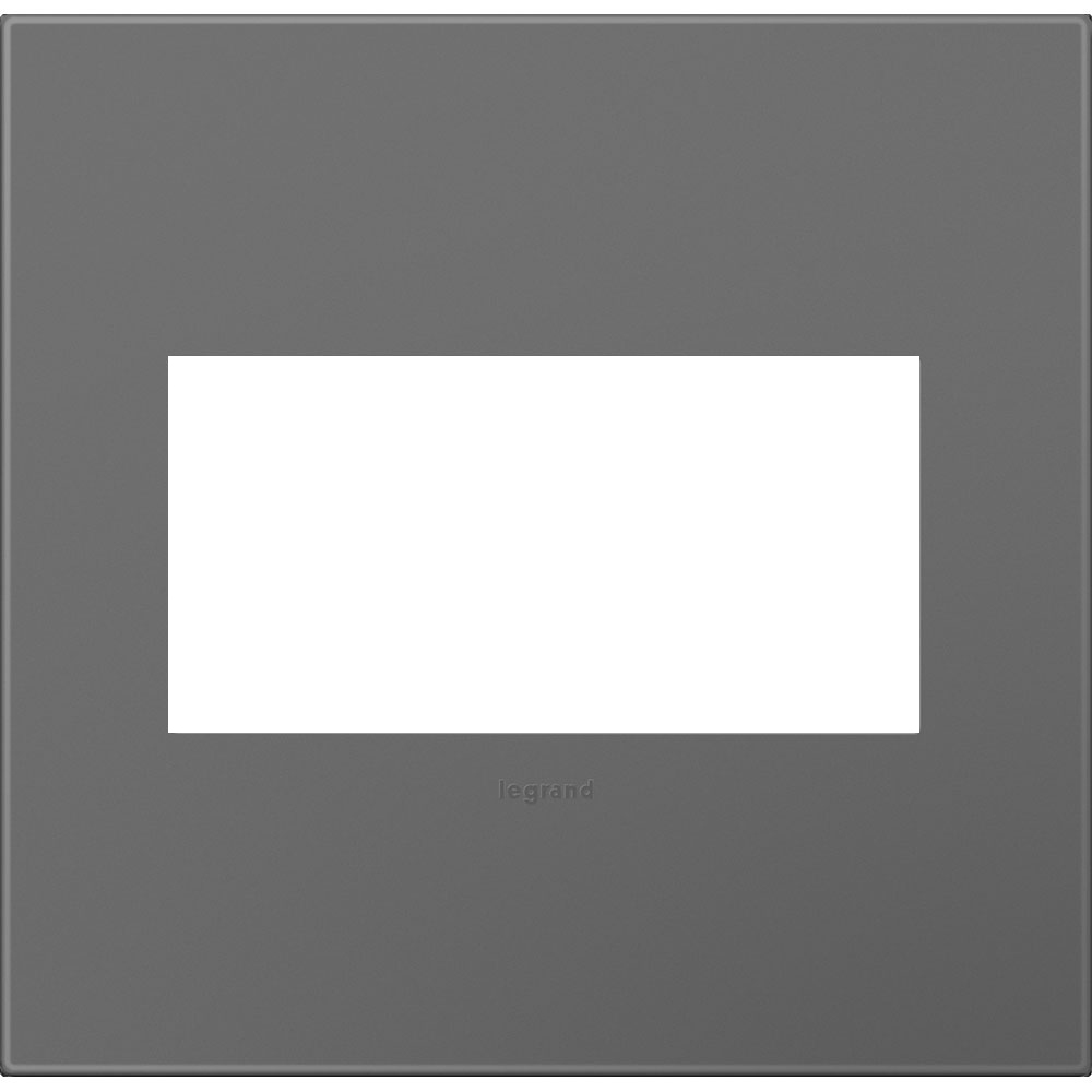 2 Gang adorne Wall Plate Magnesium