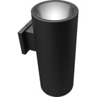 Cylinder Wall Up 6 inch 26W, 4000k, 120-277V, Dimmable 50Deg, Black