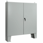 Two-Door Floorstand Gray Inside Type 12, 60.06x60.06x10.06, Gray, Steel