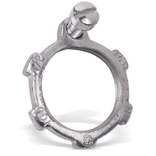 1/2 Inch Bonding Locknut, Hardened Steel for Use With Rigid/IMC Conduit