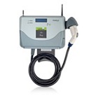Evr-Green Light Commercial/ Fleet Charging Station, Wall Mounted, 30 Amp J1772 Coupler
