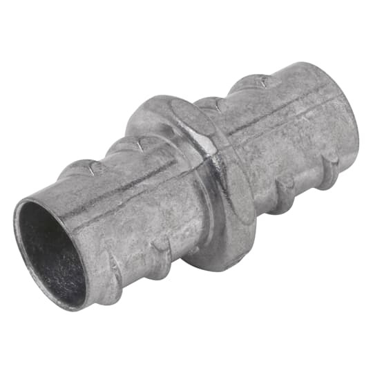 Coupling, Screw-In, Size 1-1/4 Inch, Length 2.75 Inches, Width 1.81 Inches, Die Cast Zinc