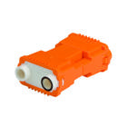 IDEAL, Luminaire Disconnect, PowerPlug, 2-Wire Standard Version, Wire Size: 12 14, 16, 18 AWG Stranded Tin-Bonded, Voltage Rating: 600 V, Material: Nylon Housing, Copper Alloy Contacts, Amperage Rating: 6 AMP, Color: Orange, Model: 102