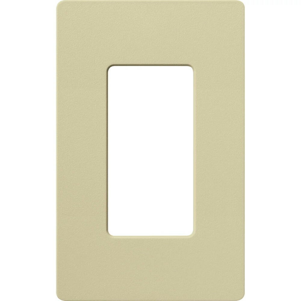 Claro Wallplate, Satin Finish, Single-gang in sage