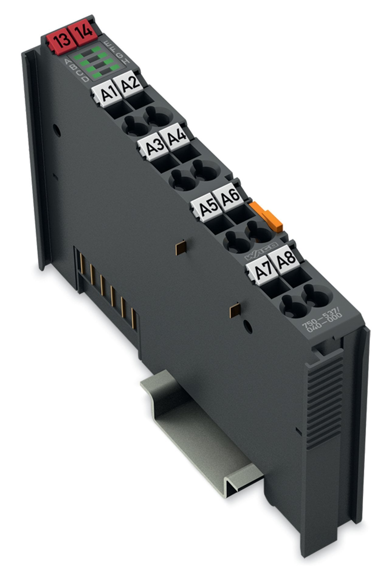 8-channel digital output; 24 VDC; 0.5 A; Diagnostics; Extreme