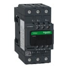 IEC contactor, TeSys Deca, nonreversing, 65A, 40HP at 480VAC, up to 100kA SCCR, 3 phase, 3 NO, 120VAC 50/60Hz coil, open