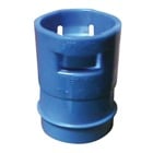 Reducer, Size 3/4 Inch to 1/2 Inch, Length 1.71 Inches, Material Thermoplastic, Color Blue