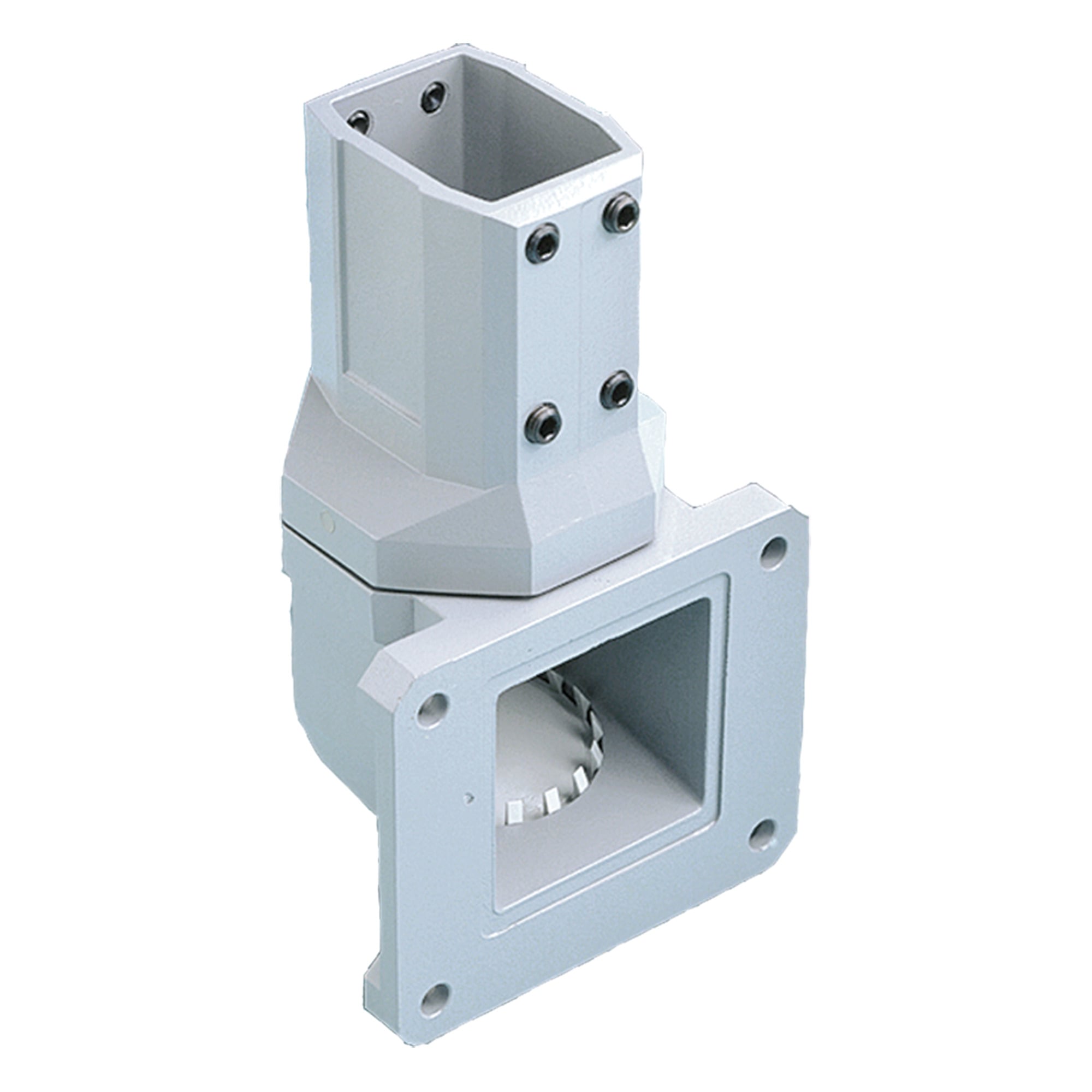 Compact Series 2 Wall Joint Vertical, fits 45x60mm, Lt Gray, Aluminum