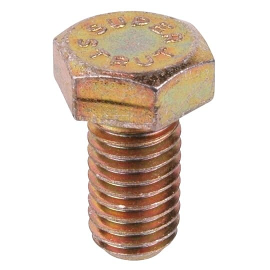 Screw,  Hex Head Cap, Size 1/4 x 1 Inch, Electro-Galvanized Steel