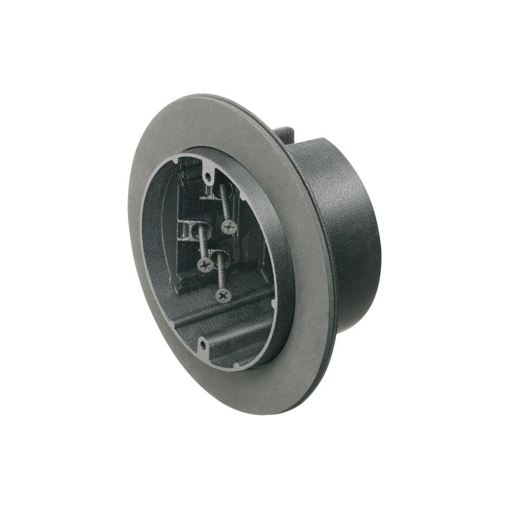One-Box vapor box. Includes additional gasket for knockout. Flange provides protective barrier against air infiltration. 28 cu. in.