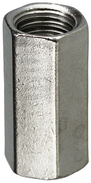 Rod Coupling, 18-8 Stainless Steel material, 1/4 x 7/8 in. Size