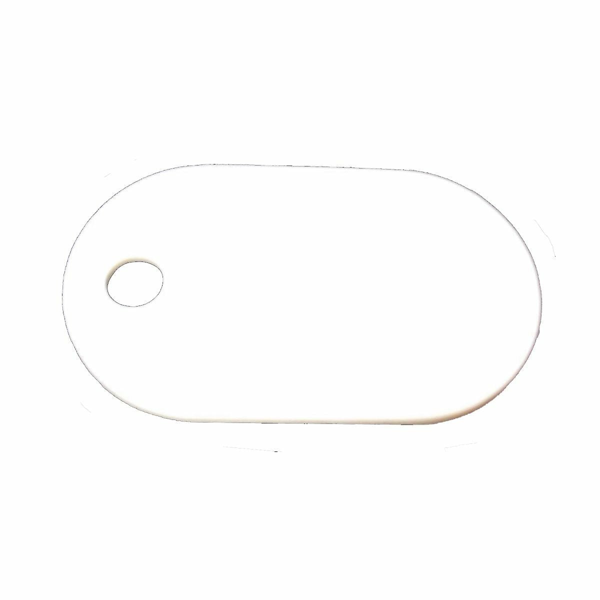 94V0 Rated Plastic Flame Retardant Tag , White Nylon UL 94V0, 25 tags per polybag.