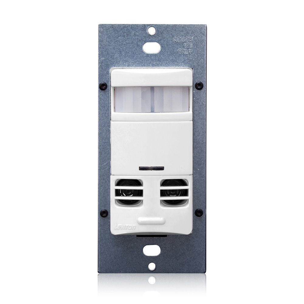  Single Relay Multi-Tech Wall Switch Occupancy Sensor, with a Neutral Wire, White