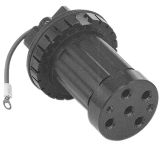 MaxGard Female Flap Cap Receptacle, 60 Amp, 3 Pole 4 Wire, 30 480V, 60Hz