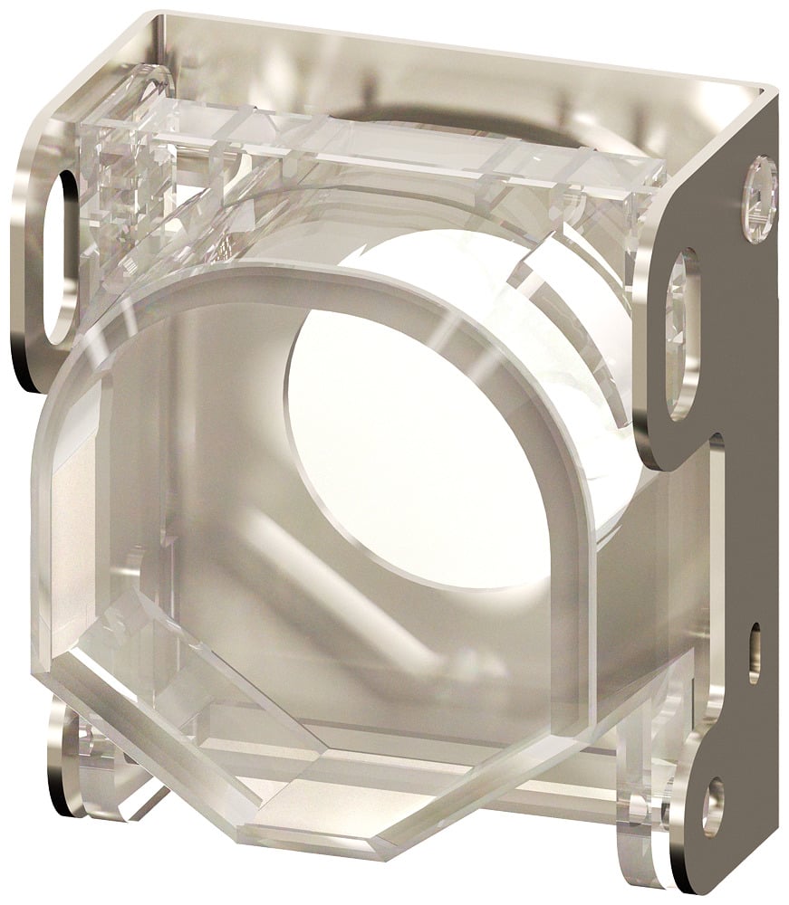 Cover for locking device for pushbutton, rotary knob and short selector switch