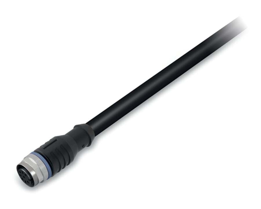 Sensor/Actuator cable; M12A socket; straight; 4-pole; Length: 10 m
