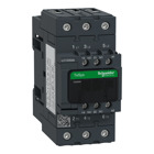 IEC contactor, TeSys Deca, nonreversing, 50A, 40HP at 480VAC, up to 100kA SCCR, 3 phase, 3 NO, 120VAC 50/60Hz coil, open