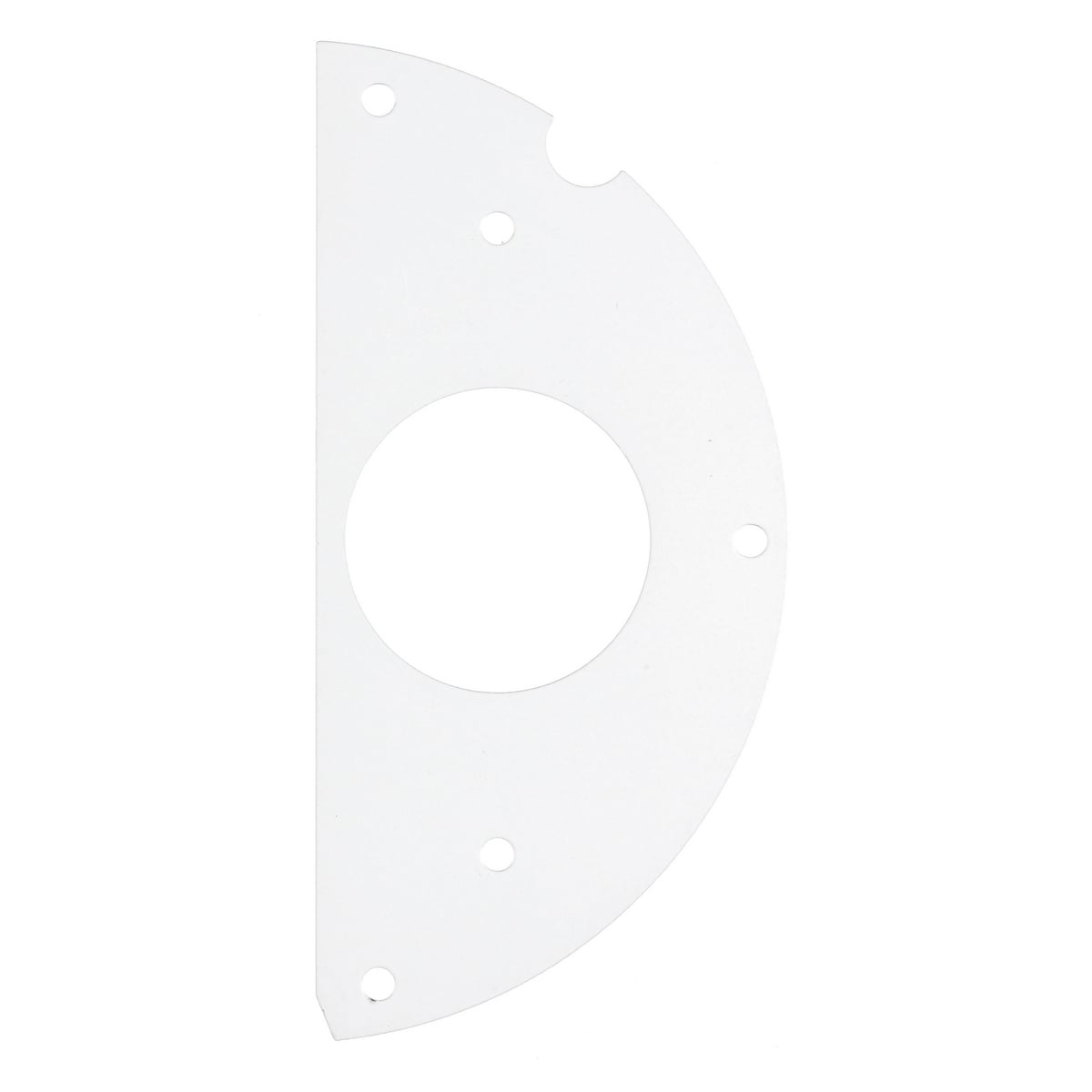 Fire Rated Poke Throughs, Recessed 6" Series, Sub Plate, 50% Right Side, (1) 1.60" Receptacle Opening