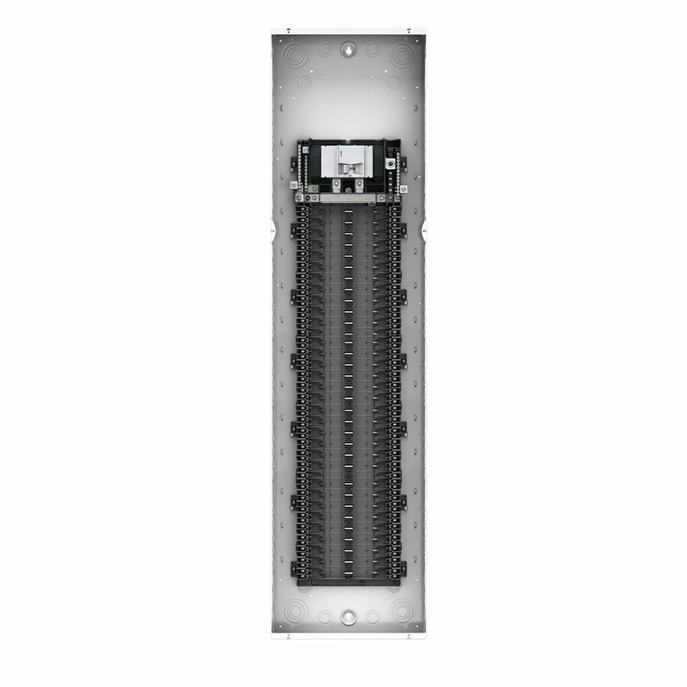 Indoor Load Center, NEMA 1 with Main Circuit Breaker, 225 Amp, 66 Spaces, 22 KA Interrupt Rating, Enclosure and Interior Only