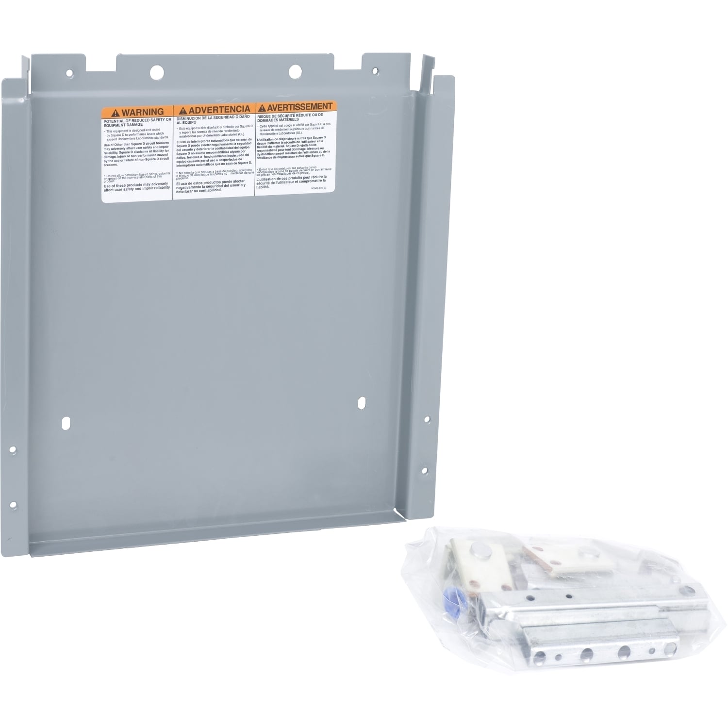 Panelboard accessory, NF, lug kit, compression, 125A, 4 AWG to 300kcmil, Al