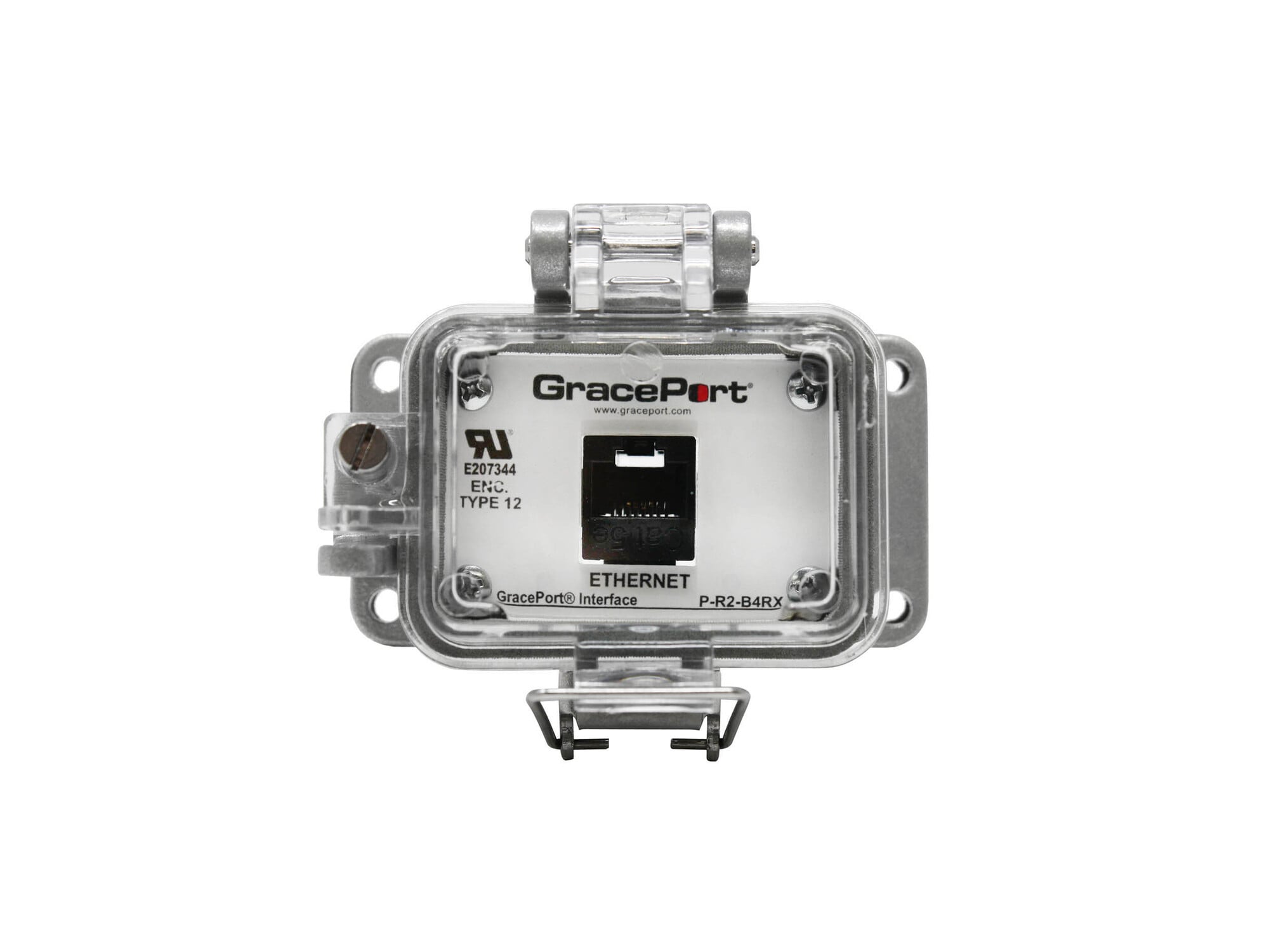 PANEL INTERFACE CONNECTOR WITH RJ45, PMH, UL TPE 12, NO OUTLET