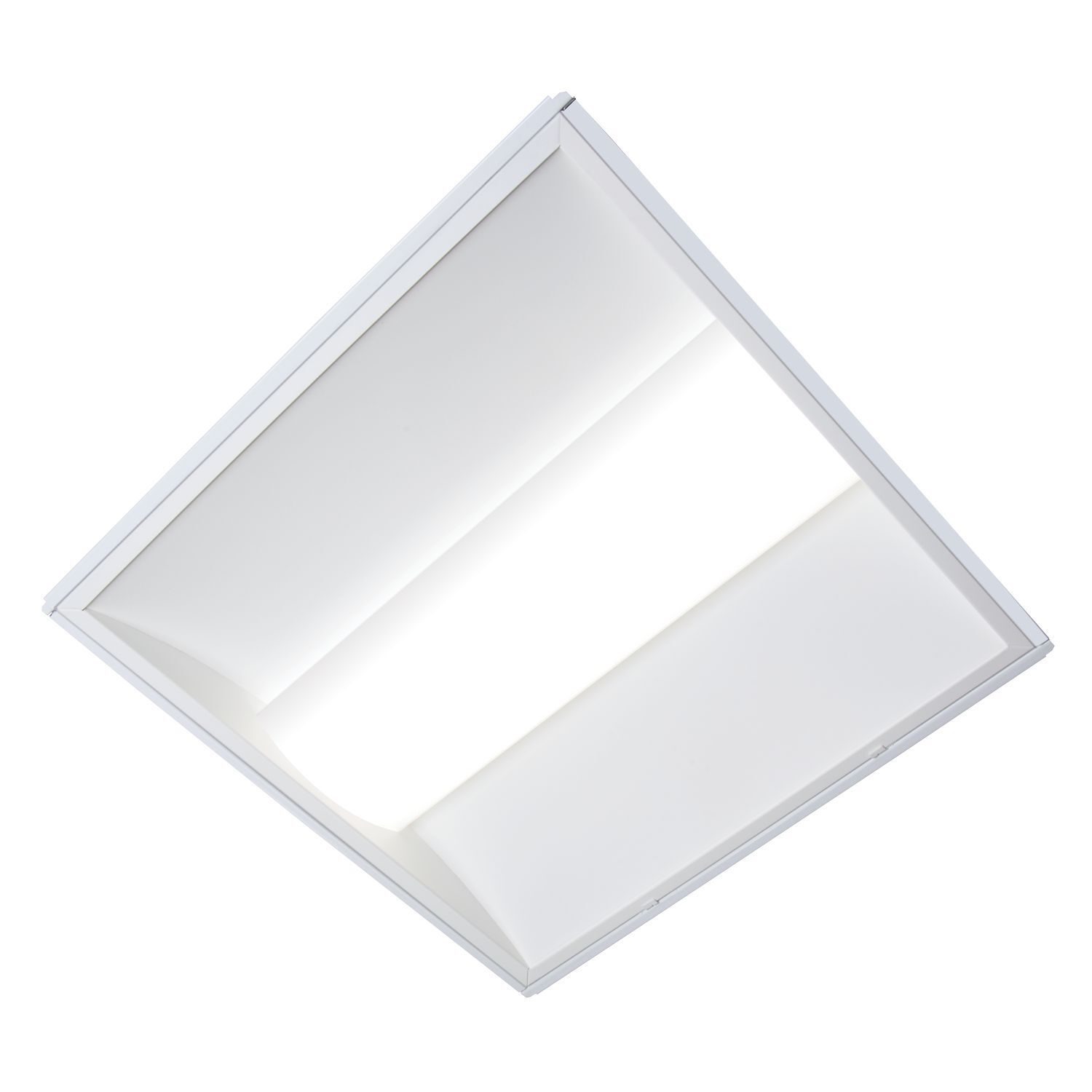 LED, 2'x2' Cruze, Ribbed Frosted Acrylic Lens, 3400 Lumens, 85 CRI, 3500K, UNV 0-10V Dimming Driver