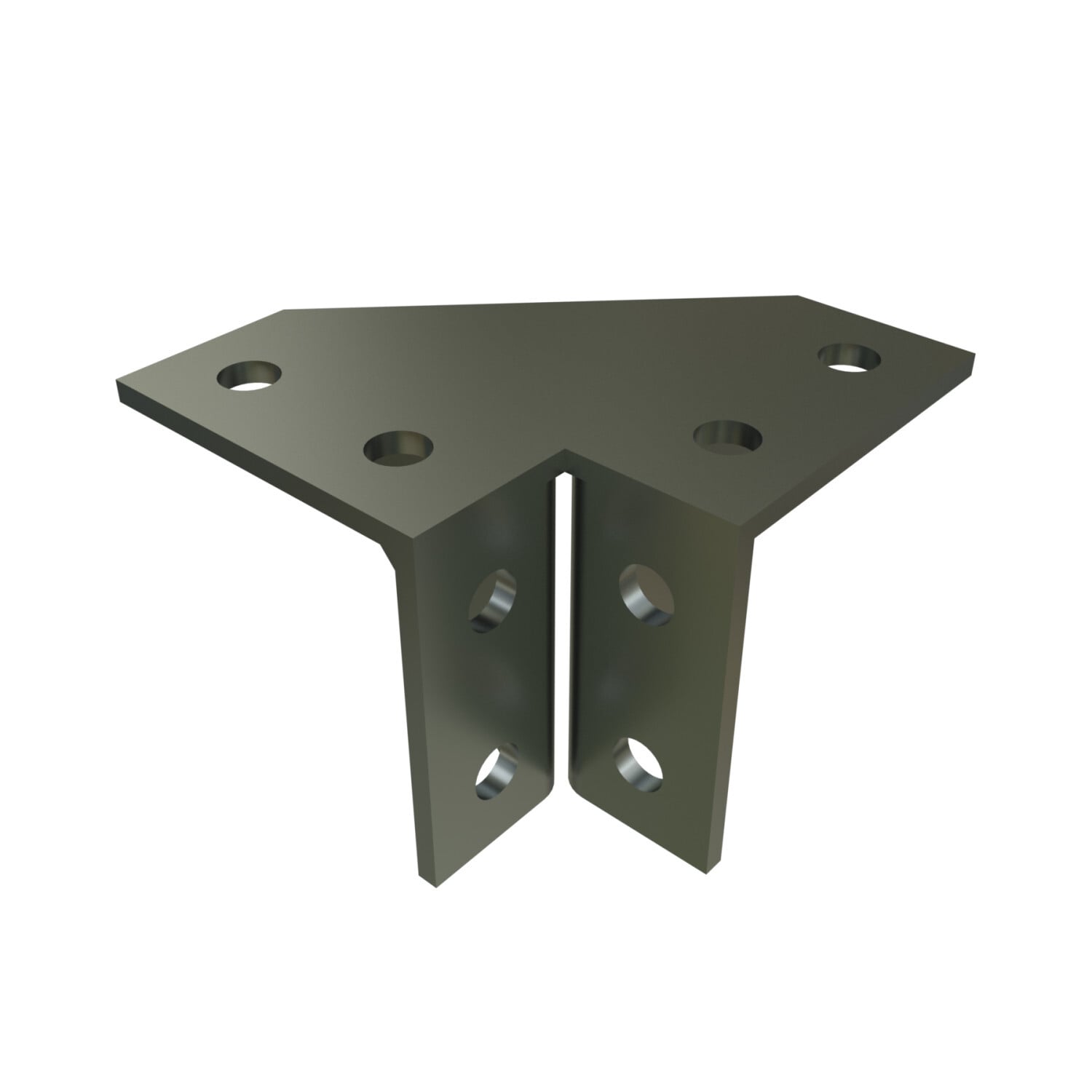 UNISTRUT FITTING, 5-3/8"x 3-3/4"x 5-3/8", EG