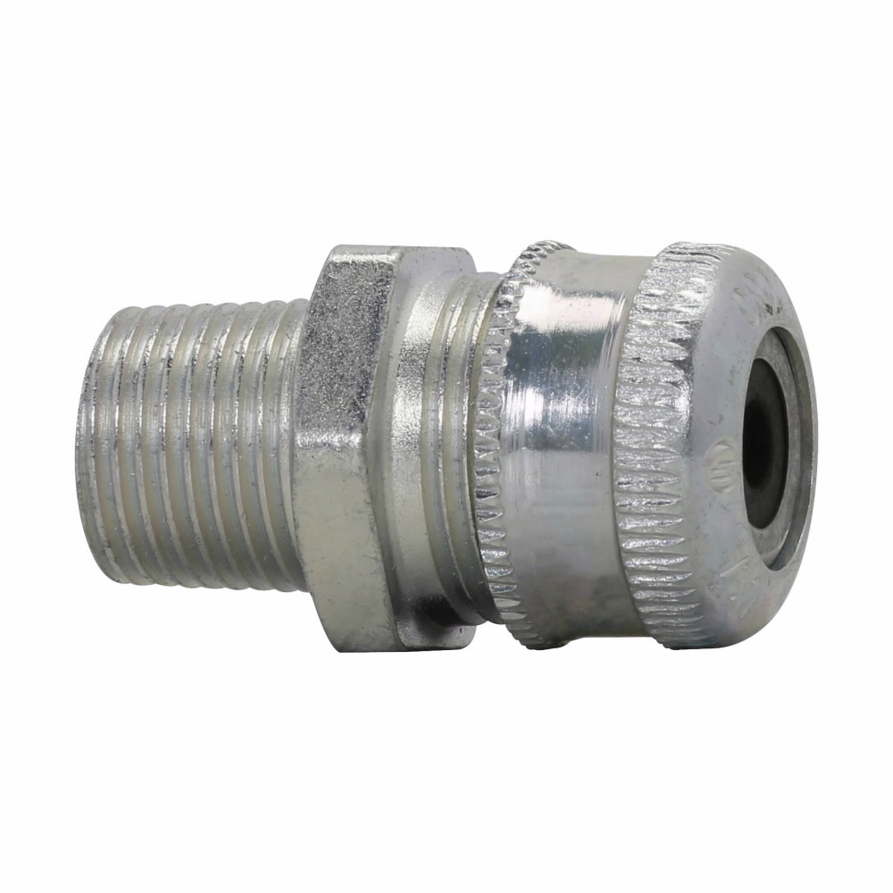 Eaton Crouse-Hinds series CGFP cable gland, Non-armoured and tray cable, Non-armoured gland, Feraloy iron alloy, Outer sheath min/max: 3.000-3.500", General purpose, 3-1/2" NPT