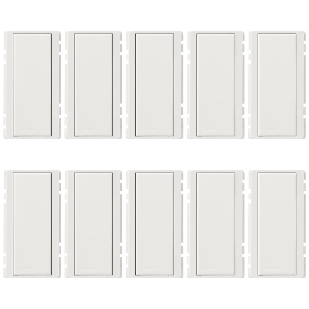 RadioRA 2 Replacement Button Kit for Companion Switches, 10-pack in white