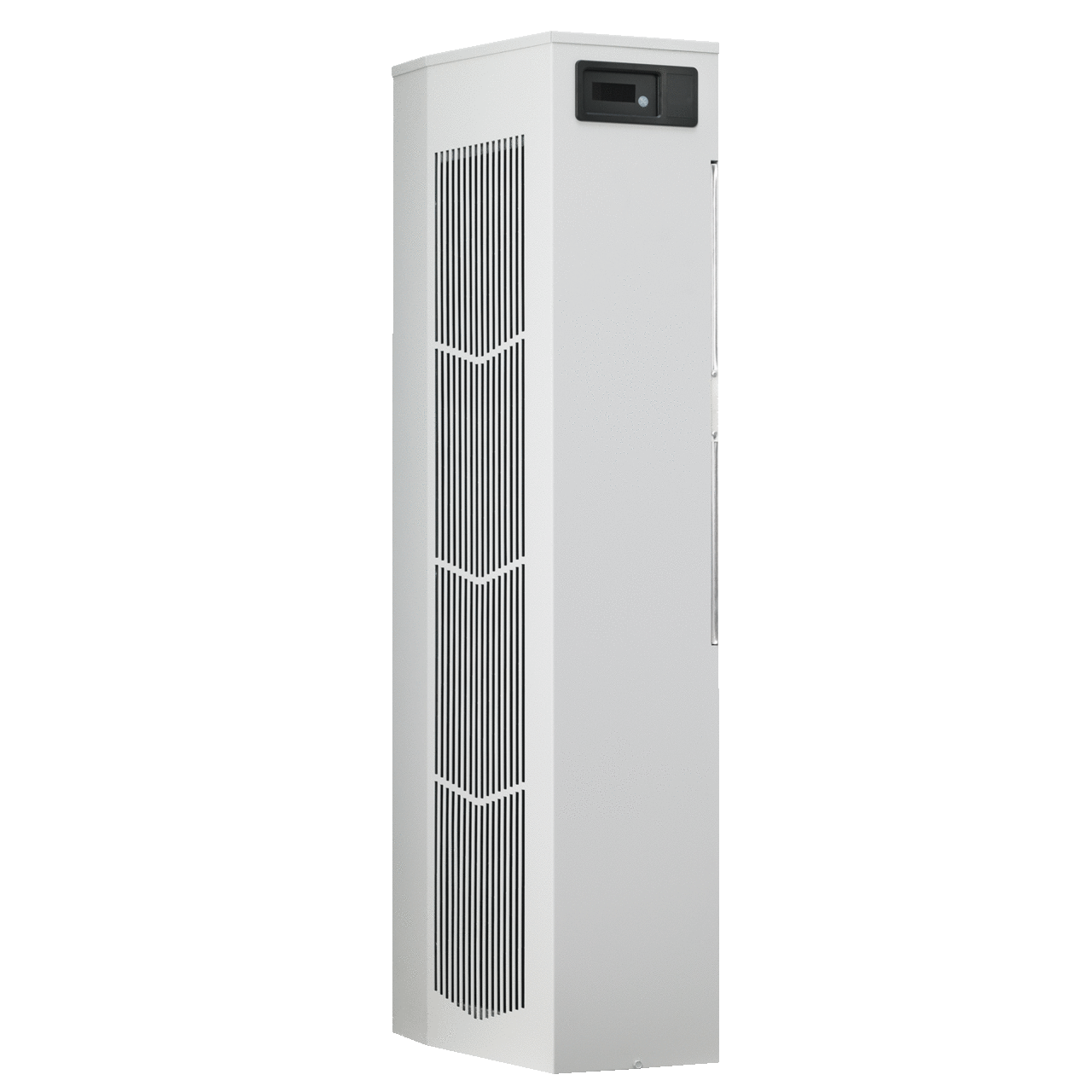 SpectraCool Narrow Indoor/Outdoor N43 AC, 11000BTU 230V, Lt Gray, Steel