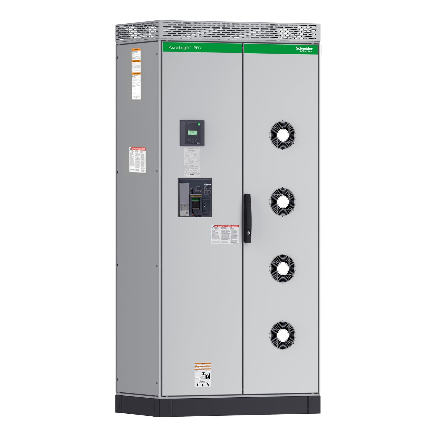 automatic PowerLogic PFC Smart Capacitor bank, 500kvar DR4.2 MLO NE1 480V 60Hz