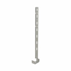 Eaton B-Line series box support fasteners, Wall studs, 1" Height, 1" Length, 1" Width, 0.424lbs, 18" length with break-away feature for 12" or 16" box mounting, Floor-mount box support, Pre-galvanized