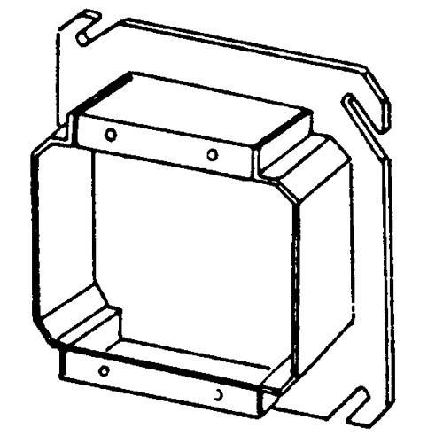 Features:Configuration Double Device, Standard:UL E18095, Material:Steel, Shape:Square, Size:4 X 4 X 1.5IN, Cubic Capacity:18.3CI