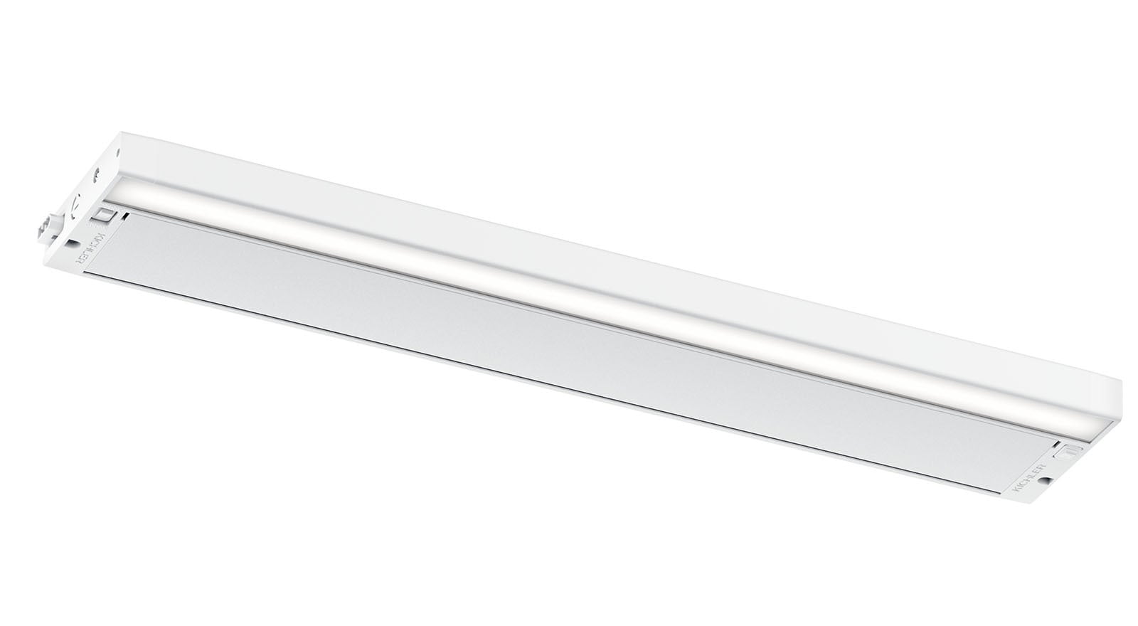The high quality light output of the 6U Series LED under-cabinet fixture offers a consistently diffused, spot-free lighting effect. The ability to switch the fixture between 2700K and 3000K allows for the ultimate in homeowner customization.