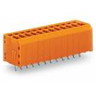 PCB terminal block; 1.5 mm; Pin spacing 3.81 mm; 3-pole; CAGE CLAMP; 1,50 mm; orange