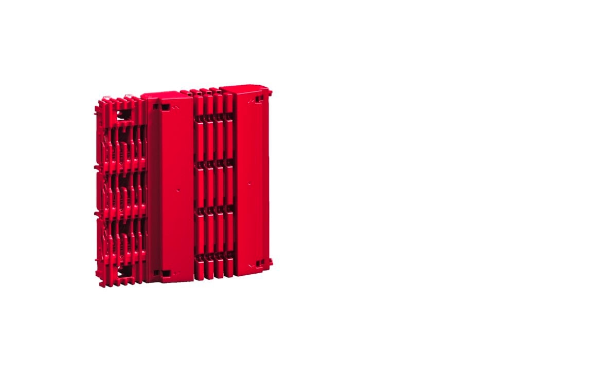 RX baying set for RiLineX basic module, without connector (bayed connection)