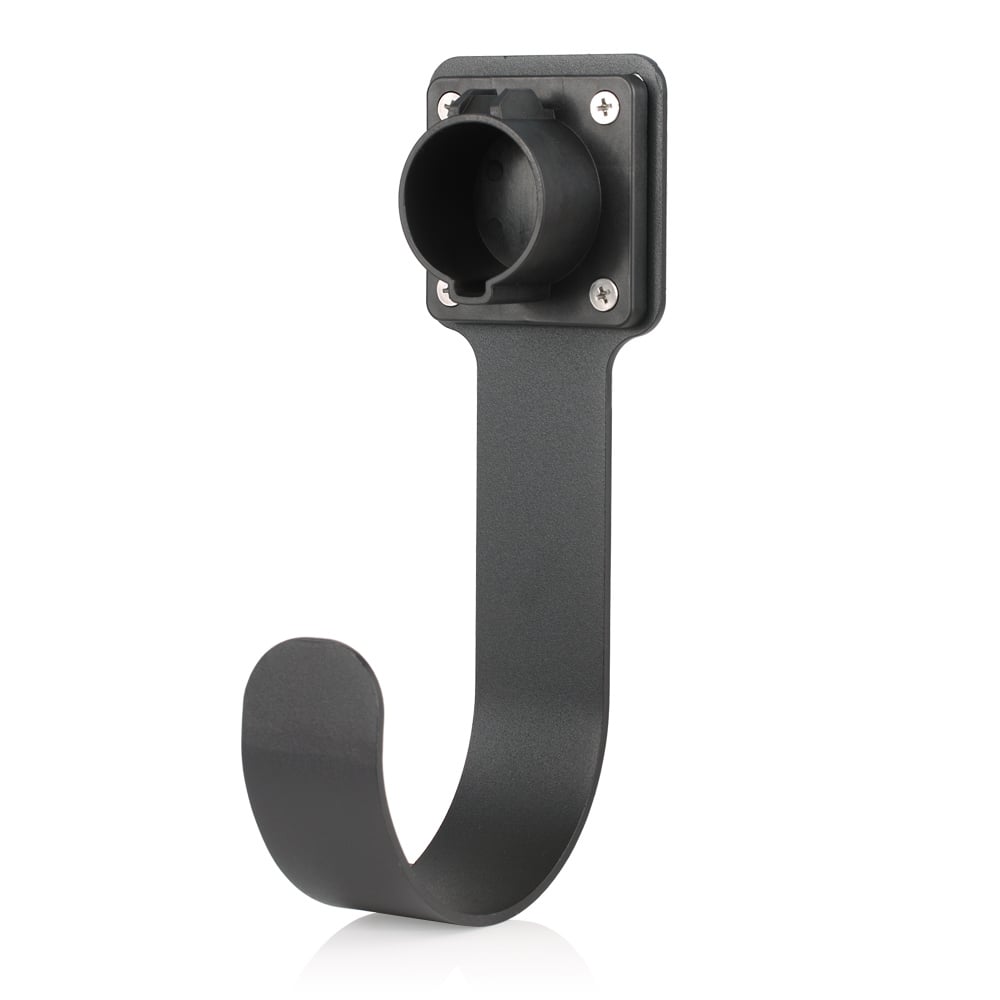 Wall Hook for Electric Vehicle Charging Station Cable Management. Mounting Hardware Included. Suggested Replacement of EVHOL