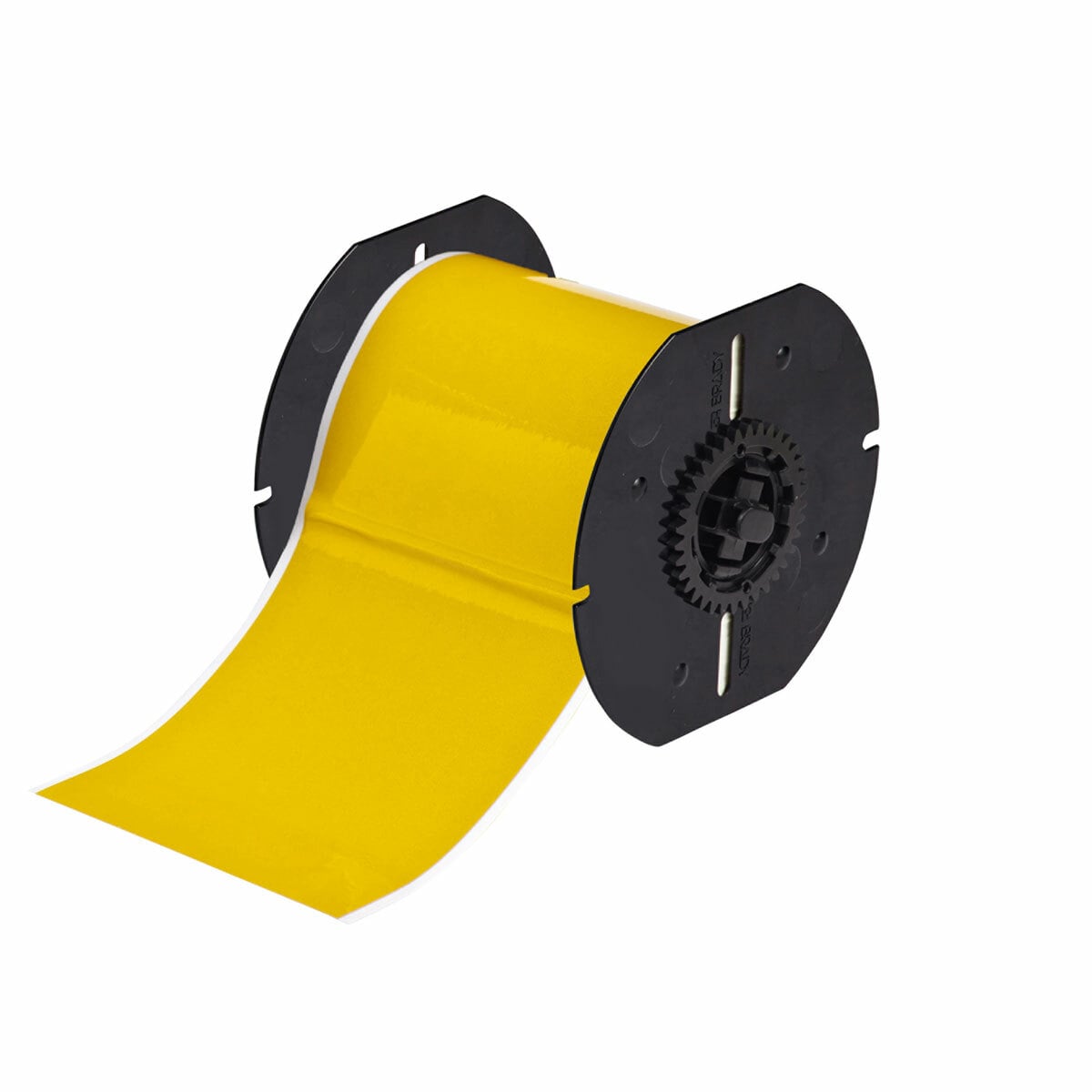 Label Plastic 4in x 50ft YL