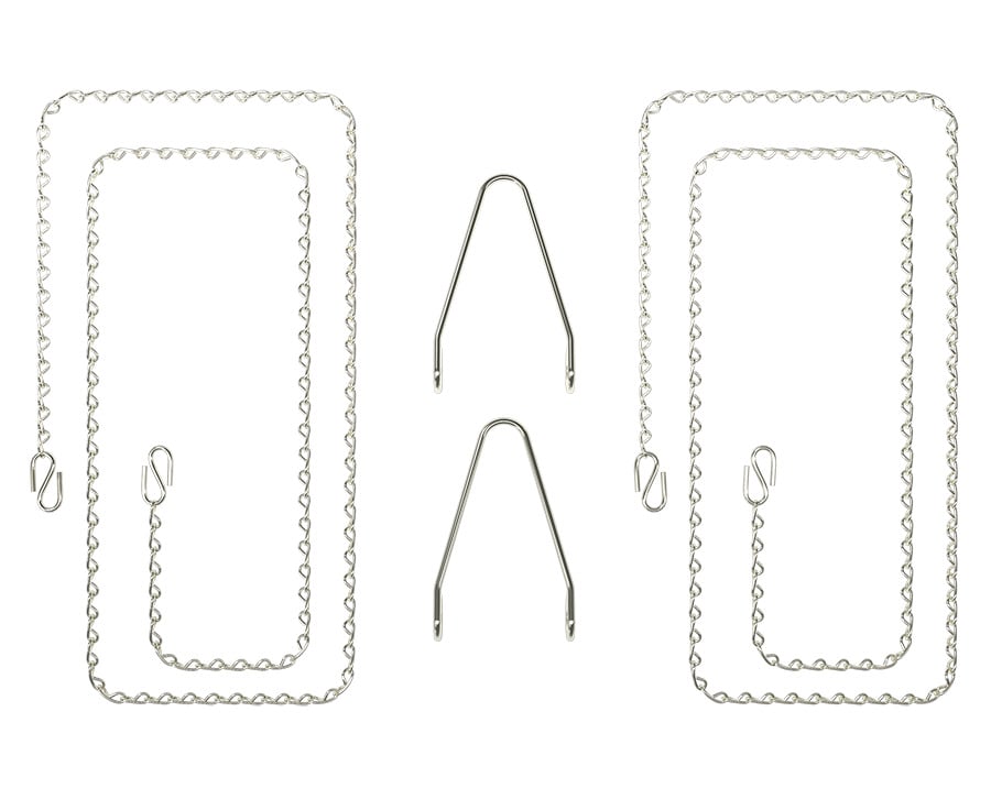 SR VHOOK MOUNT KIT 2', 4', 8' 2-40" CHAIN, ANCHOR, SCREWS