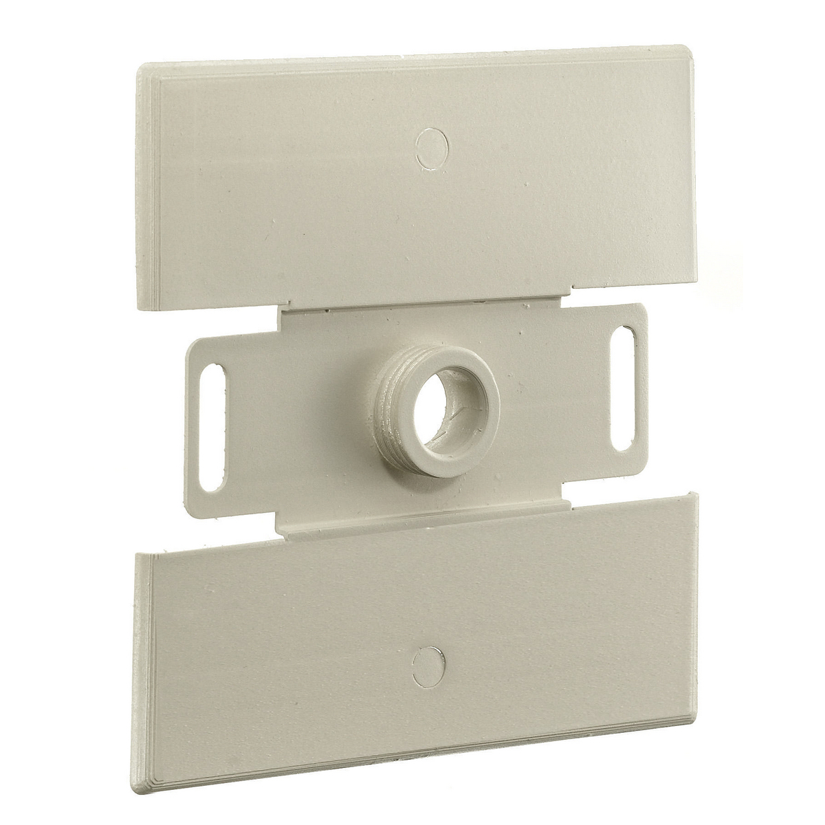 Metal Raceway, Flush Plate Adapter, HBL2400 Series, Ivory